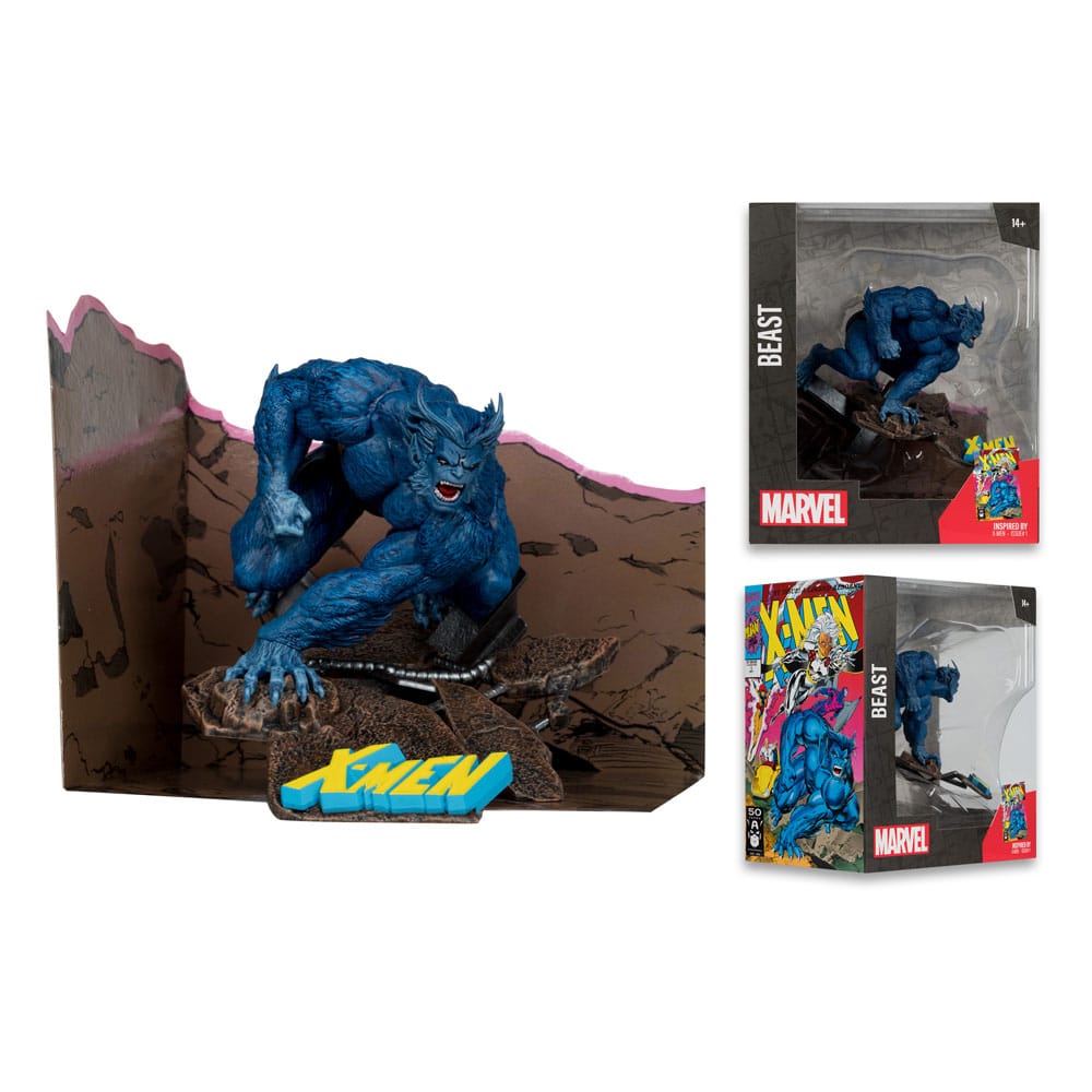 Marvel Collection PVC Statue 1/10 Beast (X-Men #1) 12 cm Statues