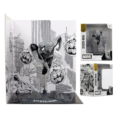 Marvel Collection PVC Statue 1/10 Spider-Man (Spider-Man #6)(Line Art)(Gold Label) 10 cm