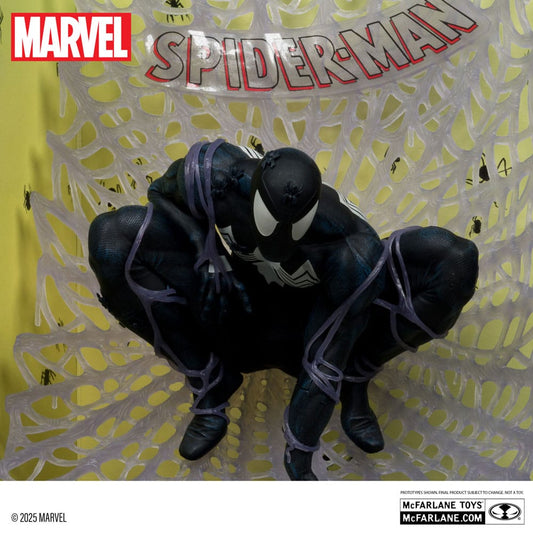 Marvel Collection PVC Statue 1/6 Spider-Man (Spider-Man #1)(Black Suit)(Chase) 15 cm