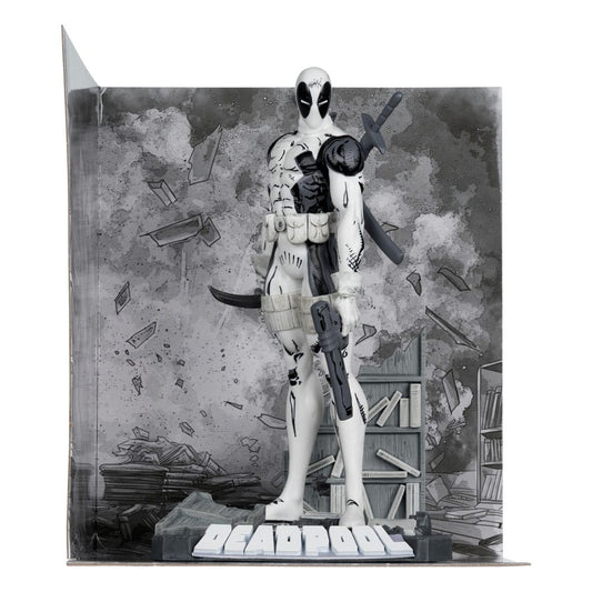 Marvel Collection PVC Statue 1/10 Deadpool (The New Mutants #98) (Line Art) (Gold Label) 17 cm