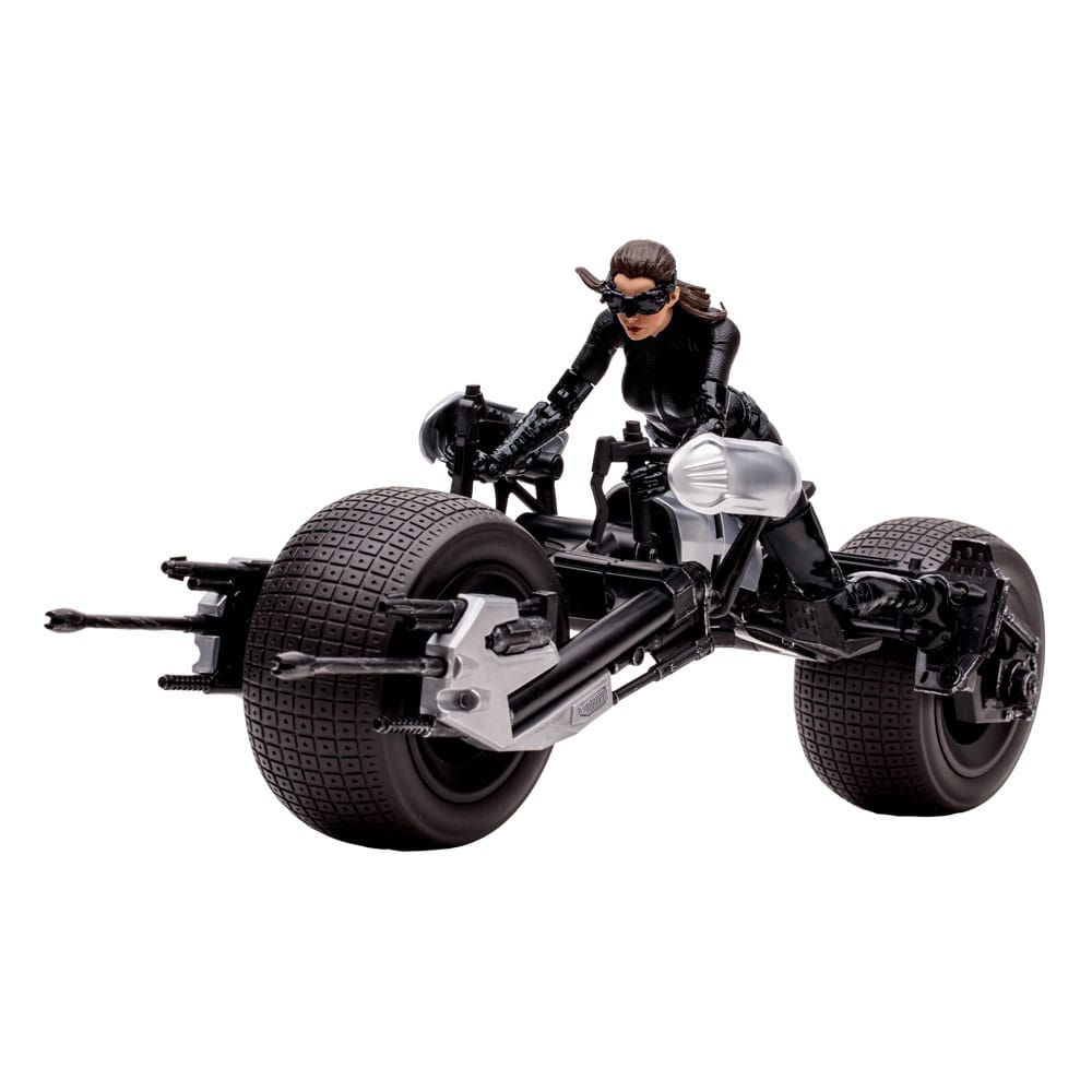 DC Multiverse Vehicle Batpod with Catwoman (The Dark Knight Rises) Vehicles