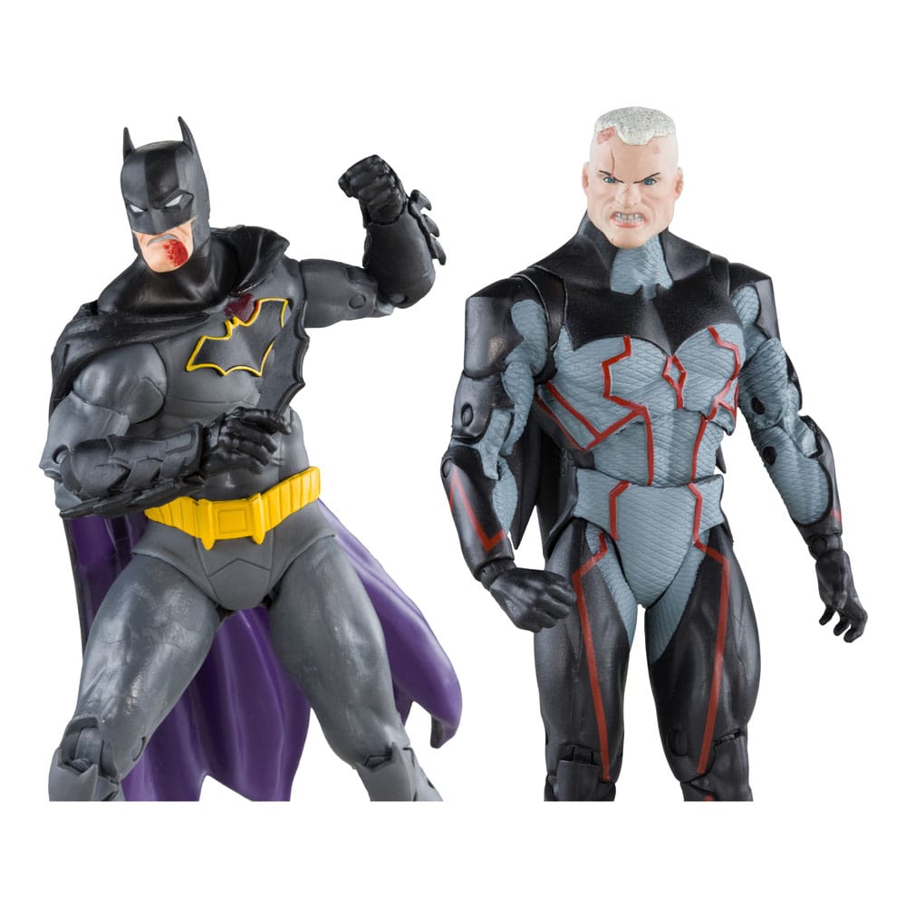 DC Collector Action Figures Pack of 2 Omega (Unmasked) & Batman (Bloody)(Gold Label) 18 cm Action figures