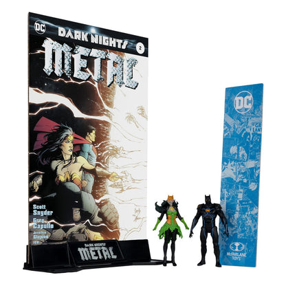 DC Direct Page Punchers Action Figure 2-Pack Batman of Earth-44 & Batman of Earth-11 (Dark Nights: Metal) 8 cm Action