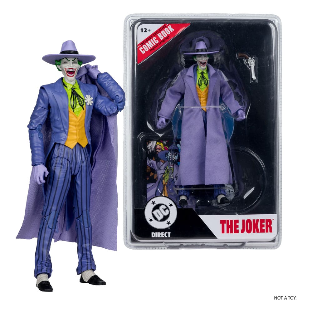 DC Direct Page Punchers Action Figure The Joker (Crisis on Infinite Earths) 18 cm Action figures