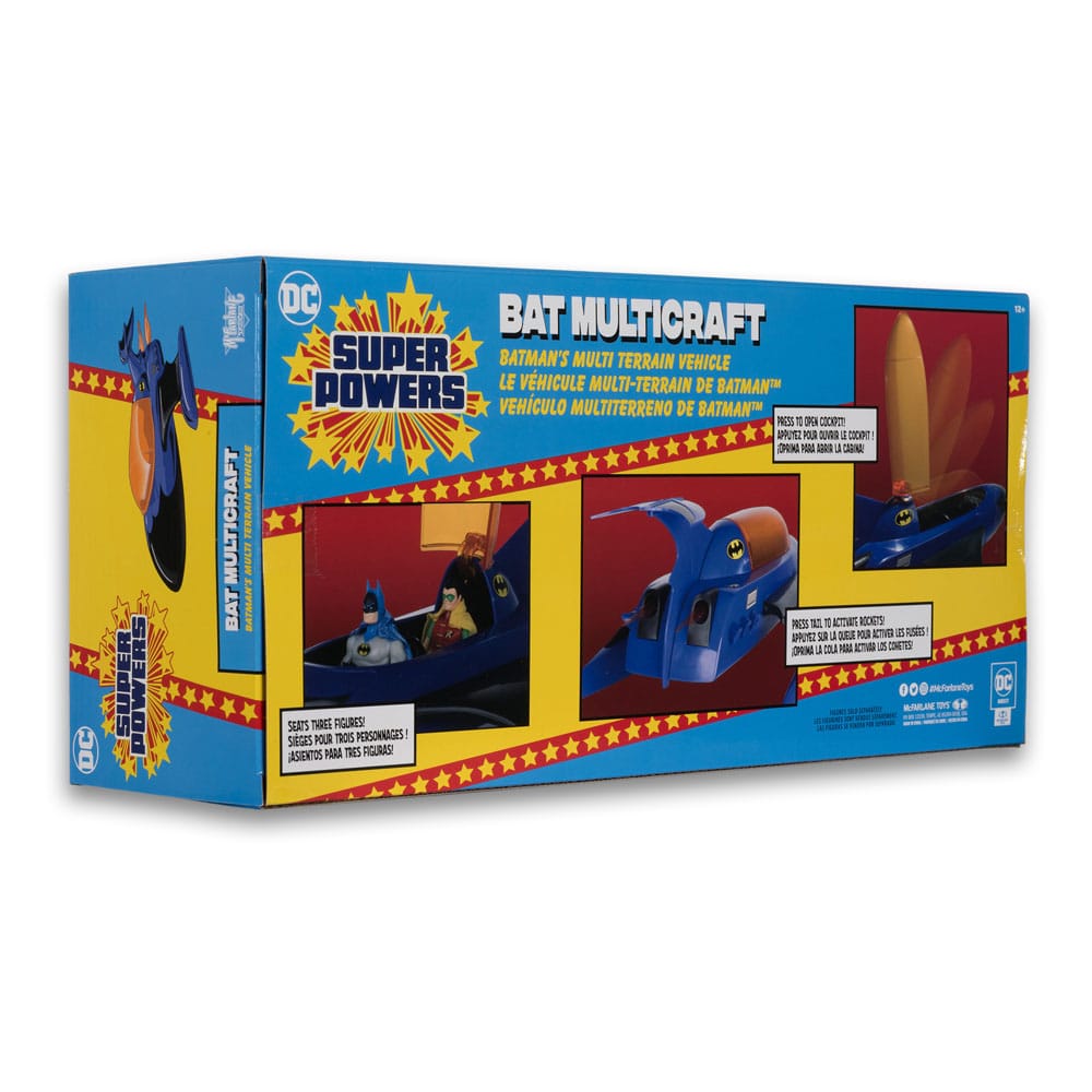 DC Direct Super Powers Vehicles The Bat Multicraft 10 cm Vehicles