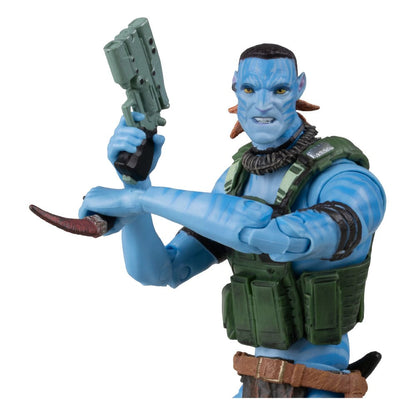 Avatar: Fire and Ash Action Figure Quaritch (Ash Recom) (Gold Label) 18 cm Action figures