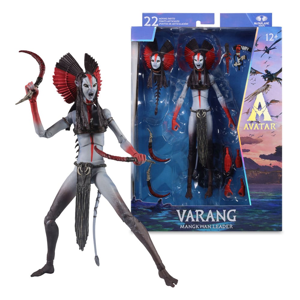 Avatar: Fire and Ash Action Figure Varang (Mangkwan Leader) 18 cm Action figures