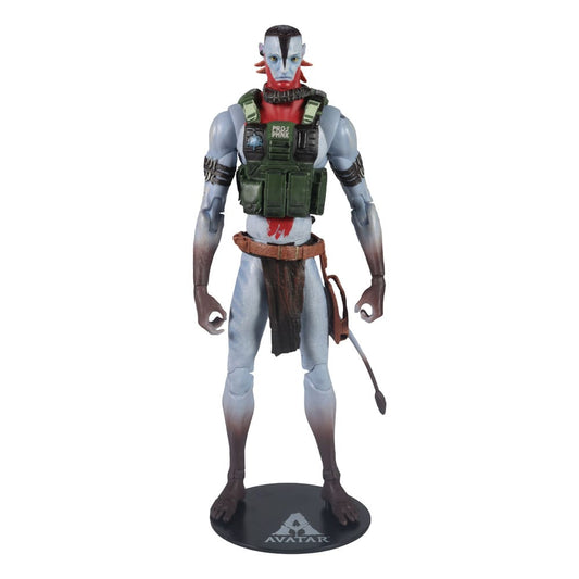 Avatar: Fire and Ash Action Figure Recom Quaritch (Ash Warrior) 18 cm