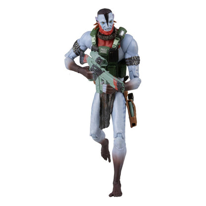 Avatar: Fire and Ash Action Figure Recom Quaritch (Ash Warrior) 18 cm