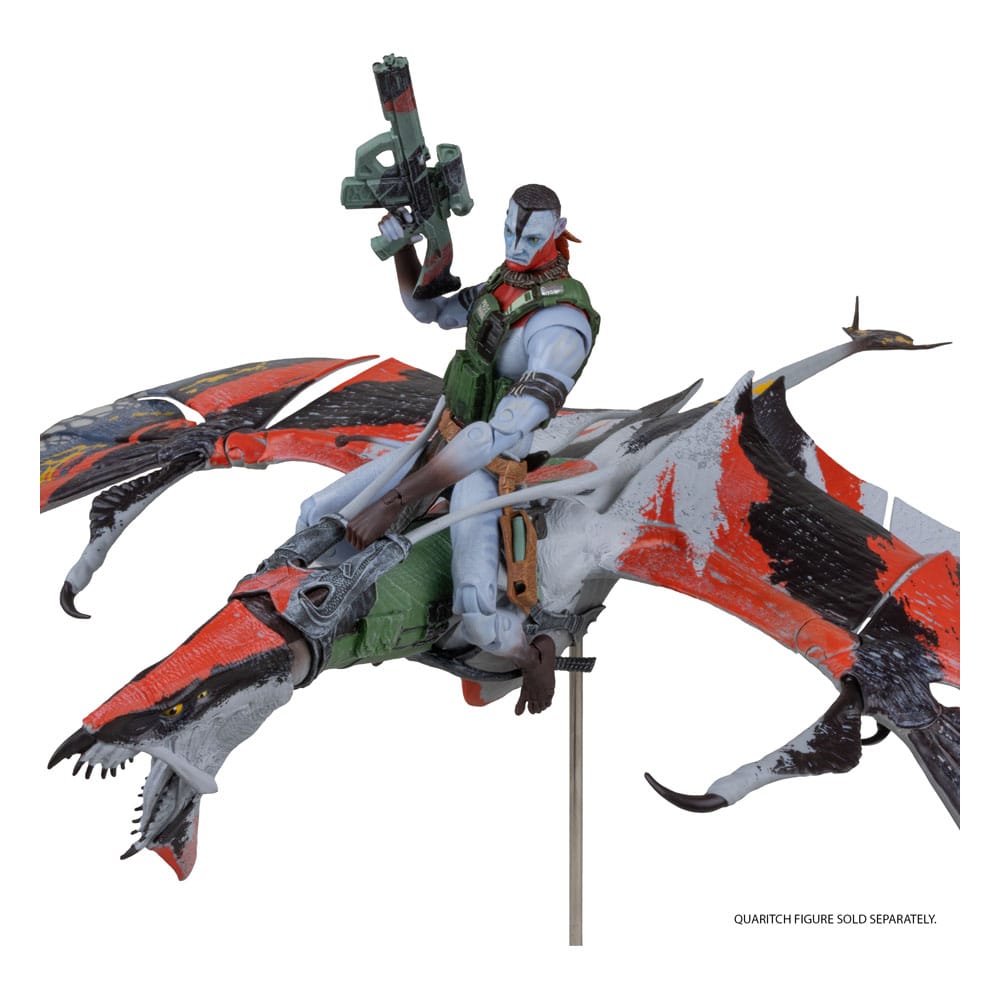 Avatar: Fire and Ash Action Figure Quaritch’s new Banshee Action figures,Playsets