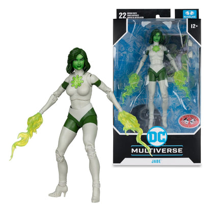 Green Latern Corps DC Multiverse Action Figure Jade (Red Platinum Edition) 17 cm