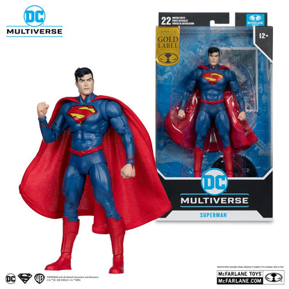 The New 52 DC Multiverse Action Figure Superman (Gold Label) 18 cm Action figures