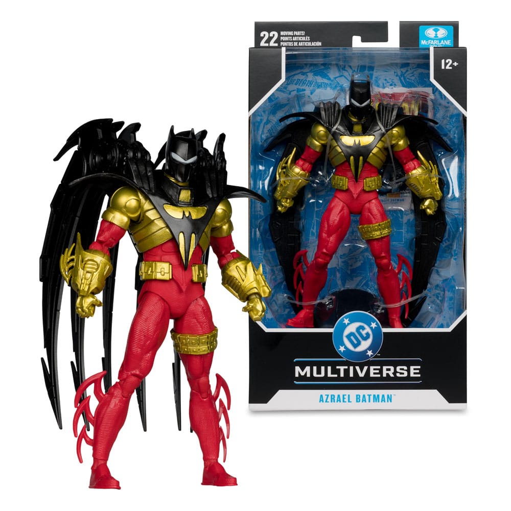 DC Multiverse Action Figure Azrael Batman (Knightquest) 19 cm