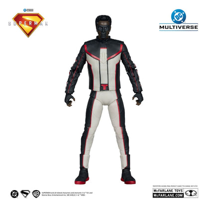 Superman (2025) DC Multiverse Deluxe Theatrical Edition Action Figure Mr. Terrific (Red Platinum Edition) 18 cm