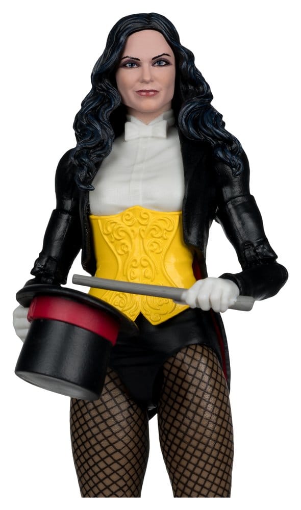 DC Multiverse McFarlane Action Figure Zatanna with Detective Chimp Collector Edition #53 18 cm