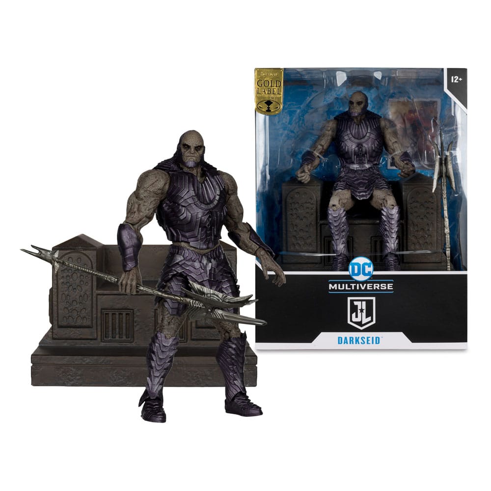 Zack Snyder’s Justice League DC Multiverse Mega Action Figure Darkseid with Throne (Gold Label) 24 cm Action figures