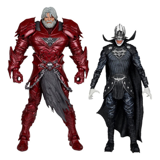 DC Multiverse McFarlane Collector Edition Action Figure 2-Pack #04 Batman who laughs (Knight Armor) & Merciless (Dark Multiverse)  18 cm
