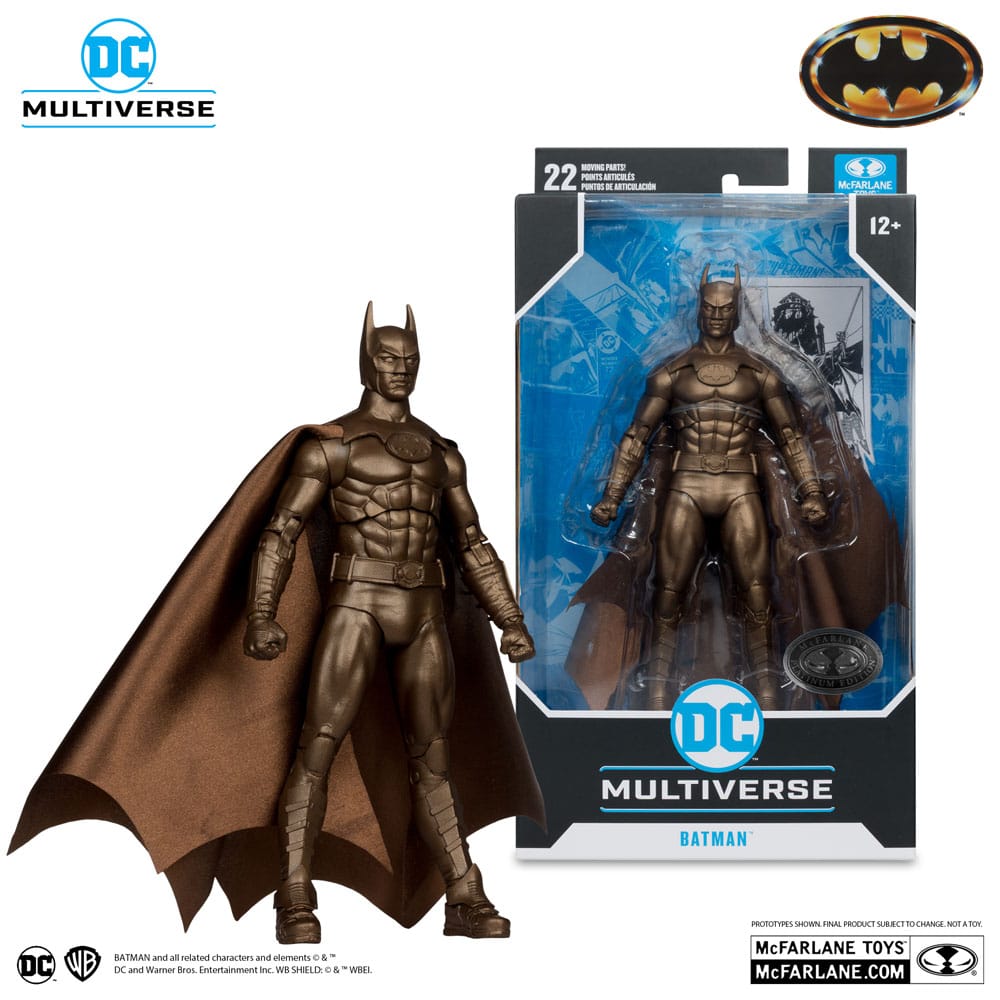 Batman (1989) DC Multiverse Action Figure Batman (Platinum Edition) 18 cm
