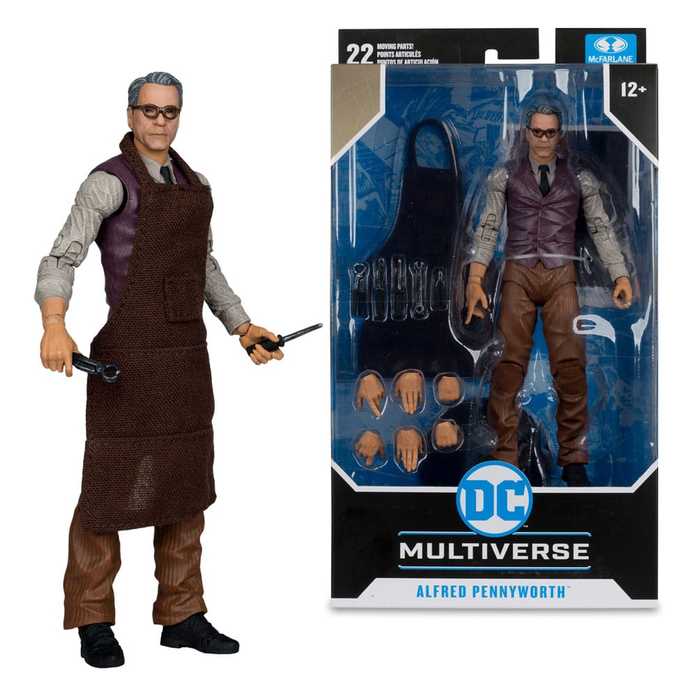 Batman v Superman: Dawn of Justice DC Multiverse Action Figure Alfred Pennyworth 18 cm