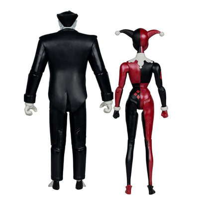 Batman: The Animated Series DC Direct Action Figures Harley Quinn & The Joker (Mad Love) (Gold Label) 18 cm