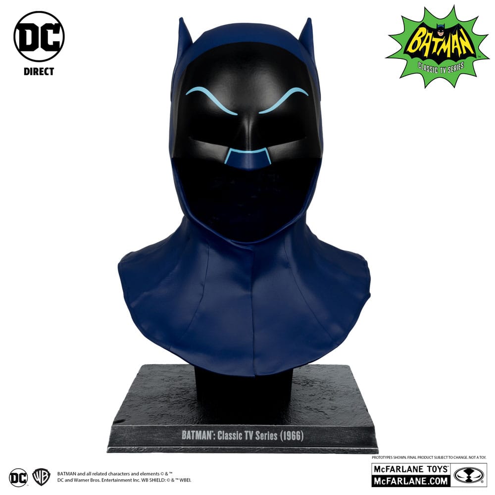 Batman 1966 DC Direct Replica 1/1 Batman Cowl 53 cm Helmets & masks