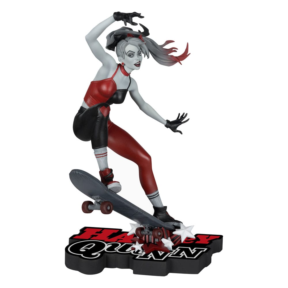 DC Direct Harley Quinn: Red White & Black Statue 1/10 Harley Quinn by Ivan Tao 20 cm Statues