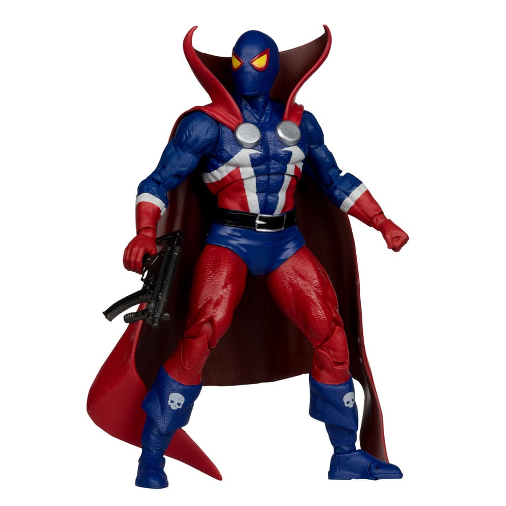 Spawn Page Punchers Action Figure Spawn 1977 Red and Blue (Chase) Red Platinum Edition 18 cm Action figures
