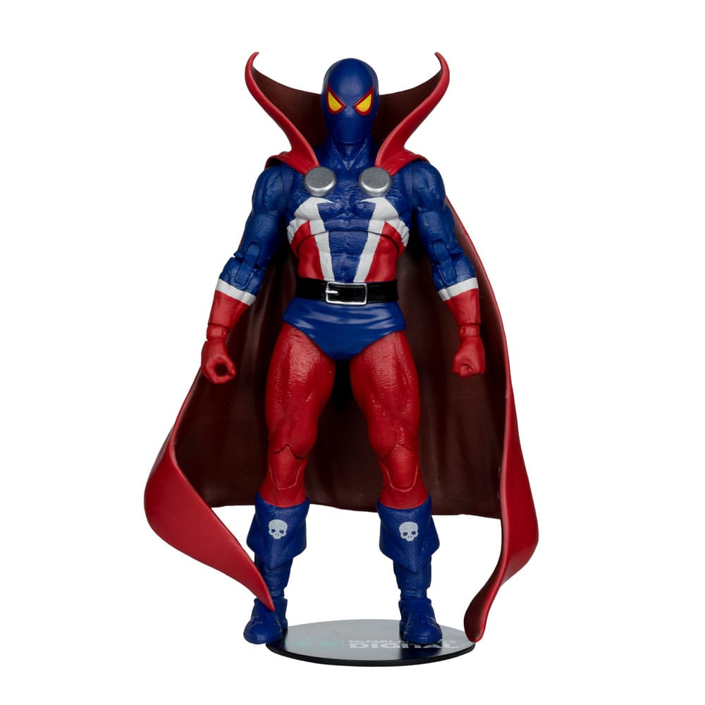 Spawn Page Punchers Action Figure Spawn 1977 Red and Blue (Chase) Red Platinum Edition 18 cm Action figures