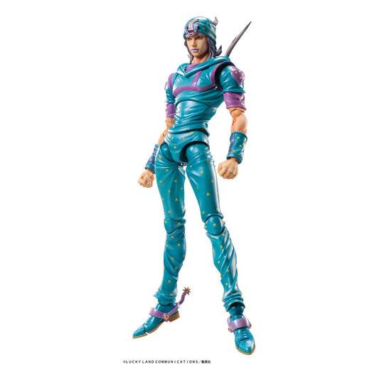 JoJo’s Bizarre Adventure Part7 Steel Ball Run Super Action Action Figure Chozokado Gyro Zeppeli Third 16 cm Action