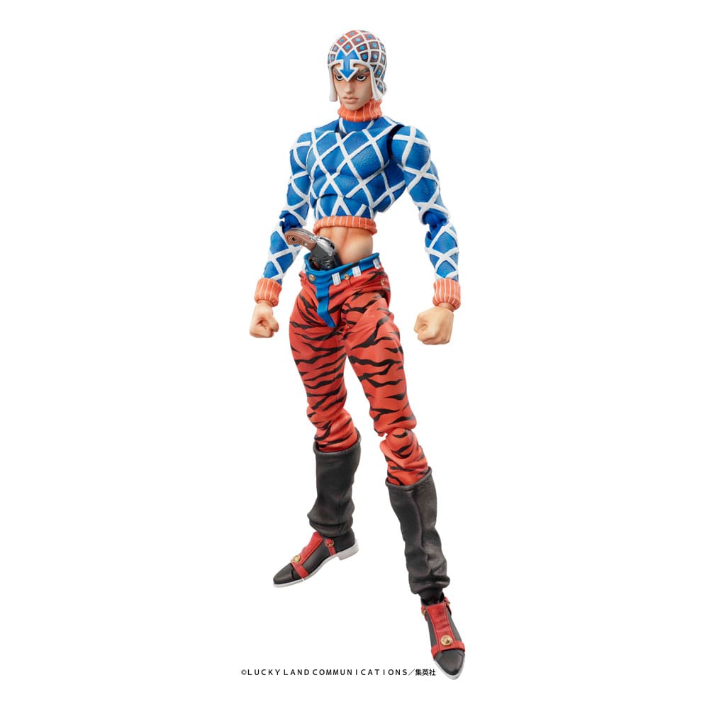 JoJo’s Bizarre Adventure Part 5 Statue Legend PVC Statue Chozokado Guido Mista & S P (re-run) 15 cm Action figures