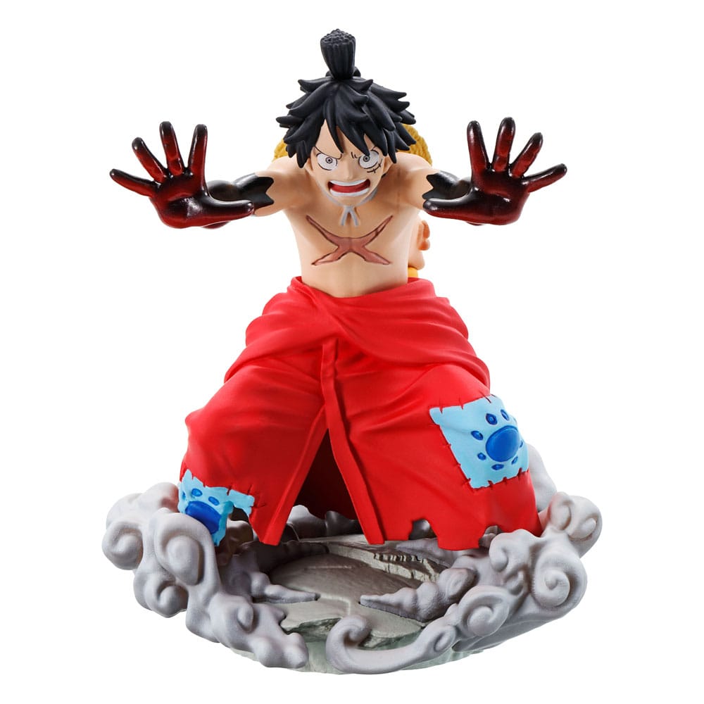 One Piece Petitrama PVC Mini Statue Logbox Re Birth Wanokuni Vol. 2 Set 9 cm Statues