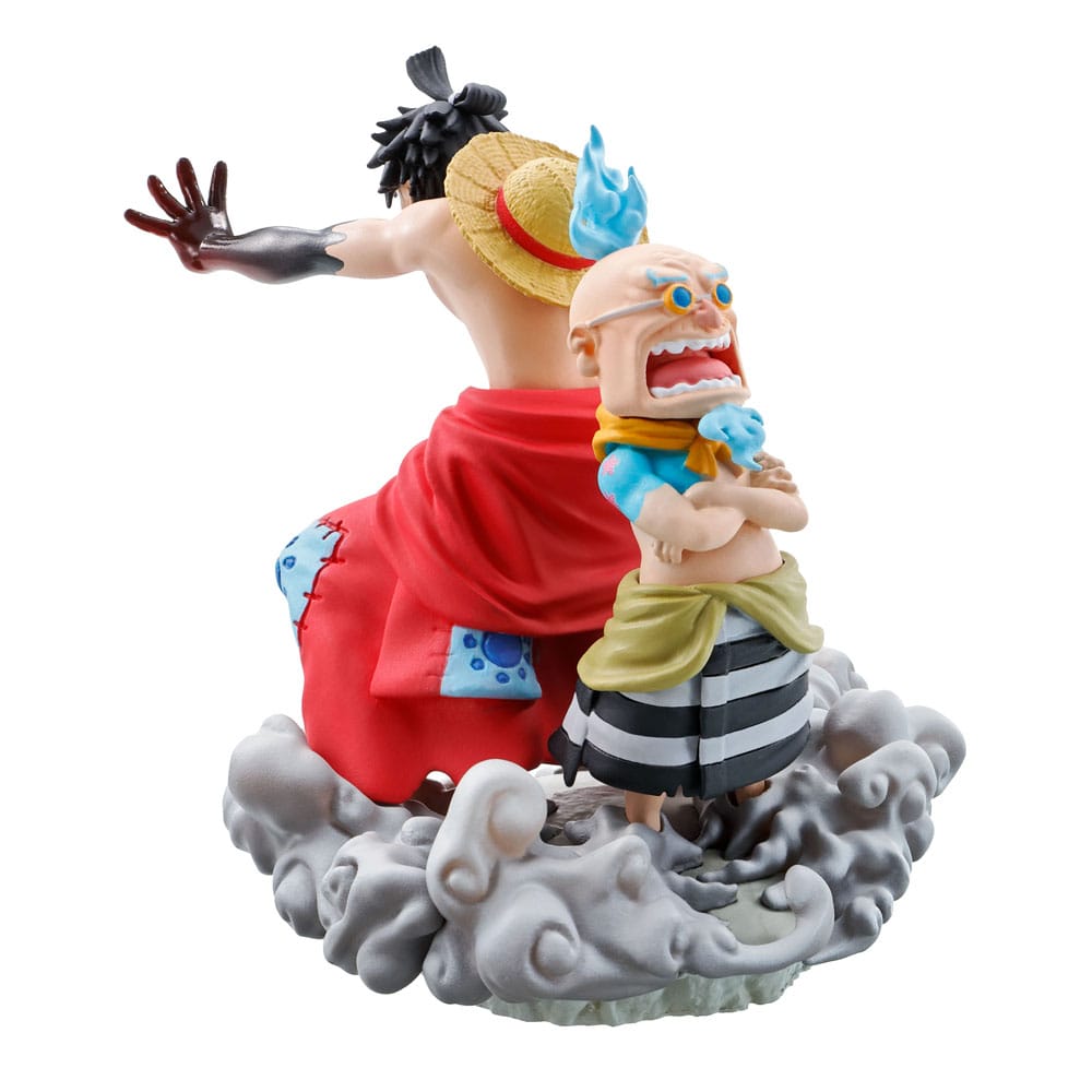 One Piece Petitrama PVC Mini Statue Logbox Re Birth Wanokuni Vol. 2 Set 9 cm Statues