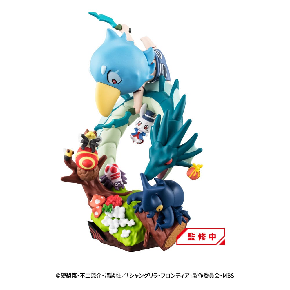 Shangri-La Frontier Petitrama EX Series Trading Figure 3-Set Shangri-La Frontier vs Monster Diorama Collection Set 11 cm