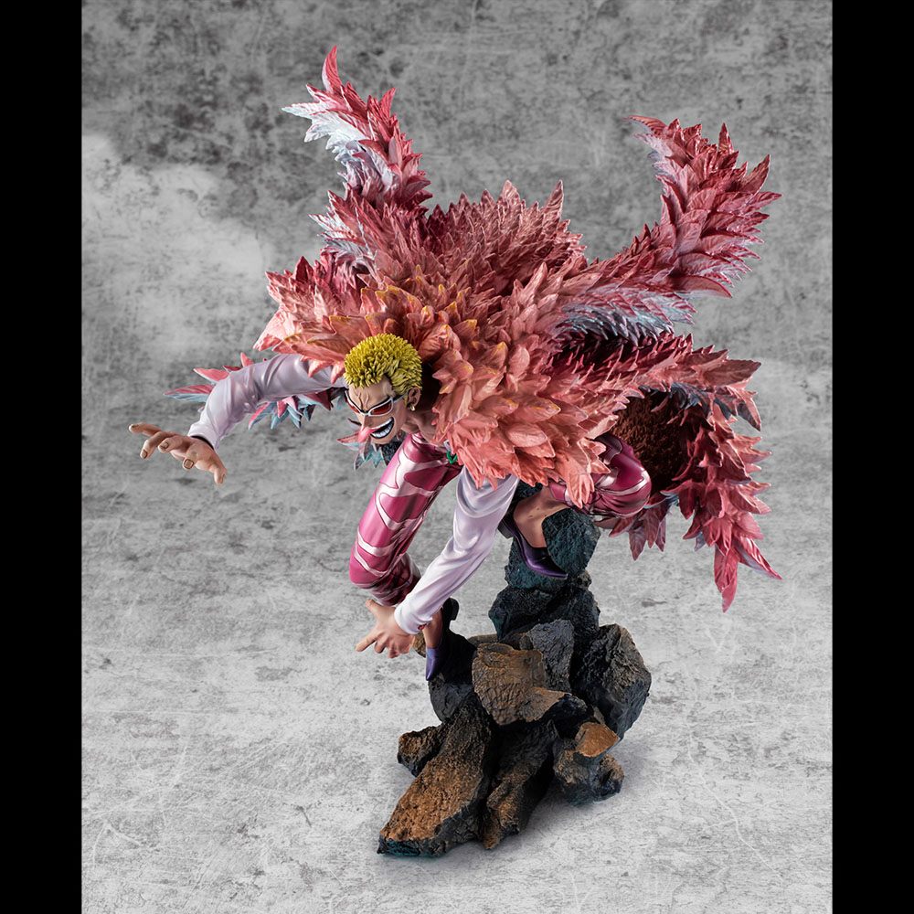 One Piece Excellent Model P.O.P PVC Statue SA-Maximum Heavenly Demon Donquixote Doflamingo 35 cm Statues