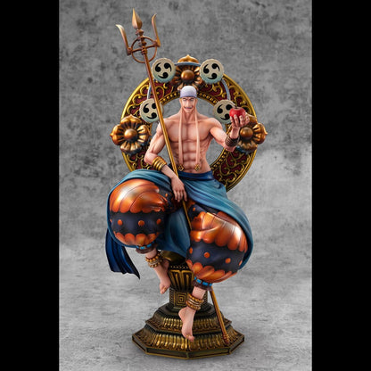 One Piece P.O.P PVC Statue Neo Maximum The only God of Skypiea Enel 34 cm Statues