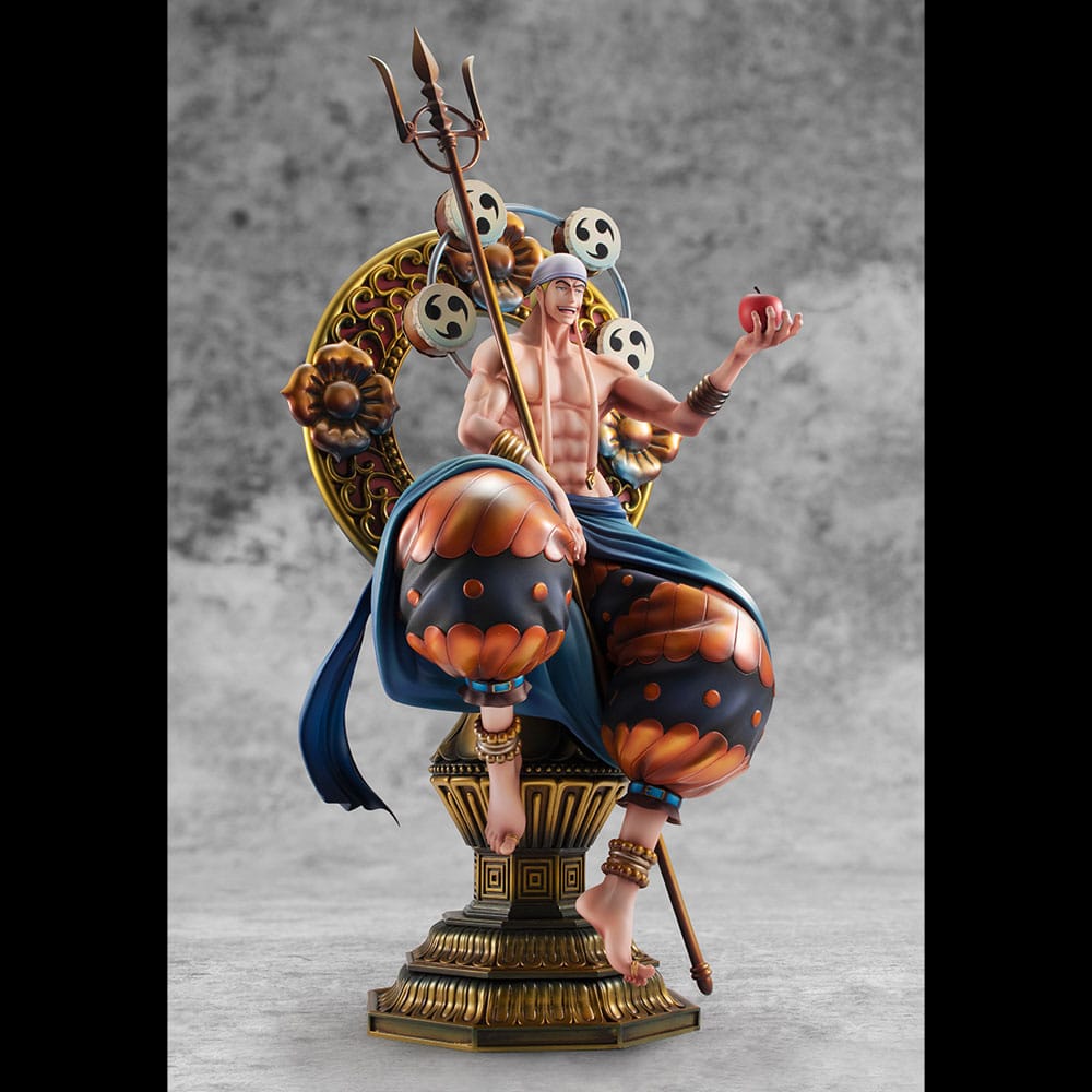 One Piece P.O.P PVC Statue Neo Maximum The only God of Skypiea Enel 34 cm Statues