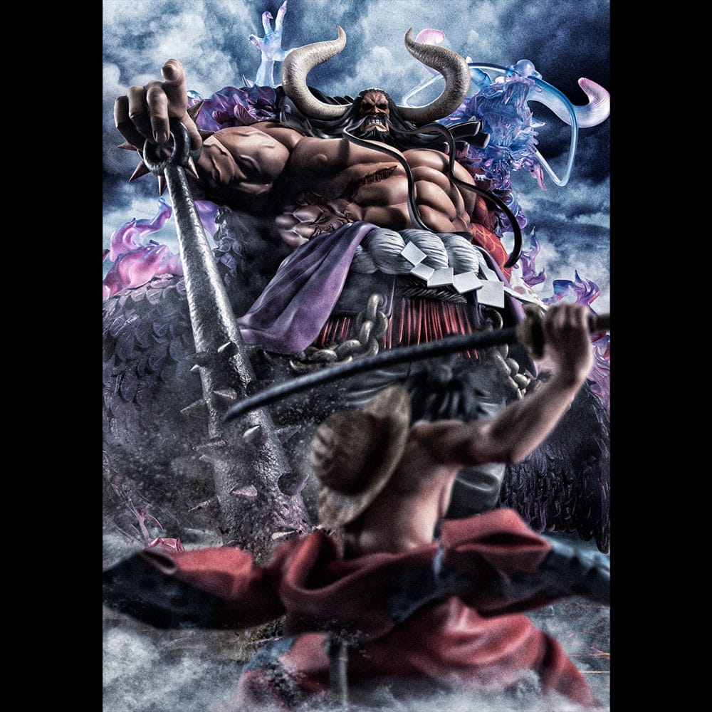 One Piece Portrait Of Pirates WA-MAXIMUM PVC Statue Kaido the Beast(Super limited reprint)38 cm Statues