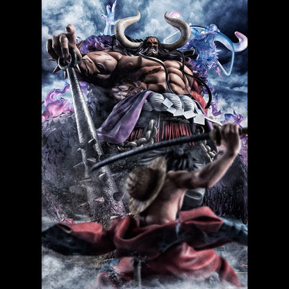 One Piece Portrait Of Pirates WA-MAXIMUM PVC Statue Kaido the Beast(Super limited reprint)38 cm Statues