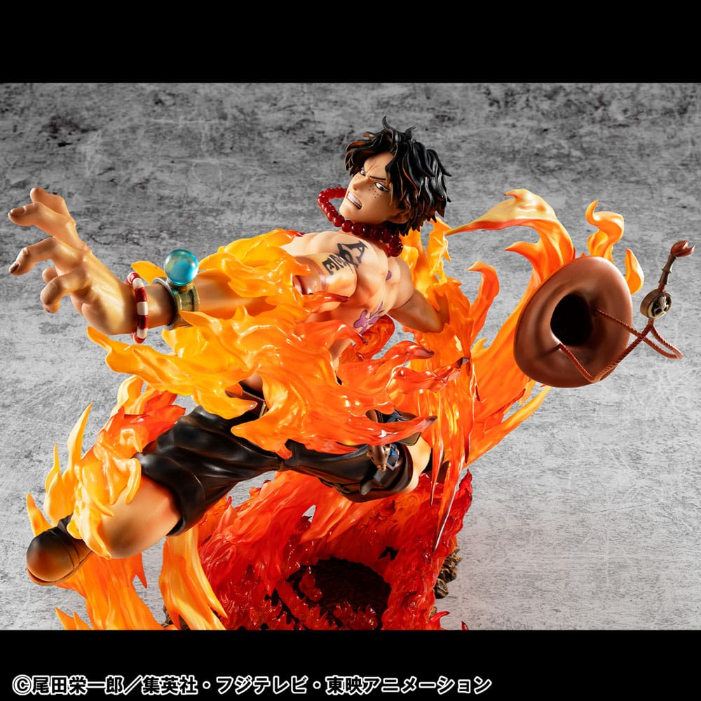 One Piece P.O.P NEO-Maximum PVC Statue Portgas D. Ace 15th Anniversary Super Limited Reprint Ver. 23 cm Statues