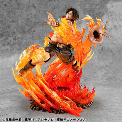 One Piece P.O.P NEO-Maximum PVC Statue Portgas D. Ace 15th Anniversary Super Limited Reprint Ver. 23 cm Statues