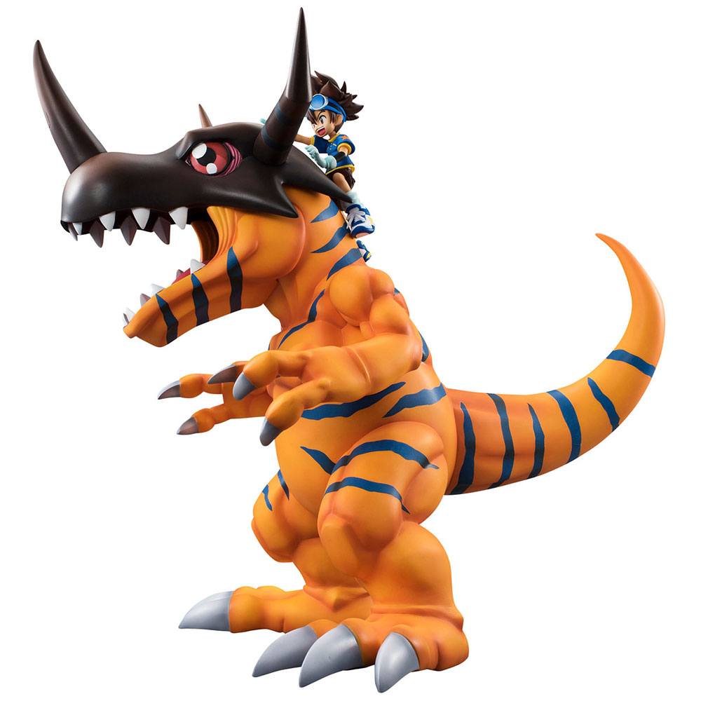 Digimon Adventure G.E.M. Series PVC Statue Greymon & Taichi 25 cm