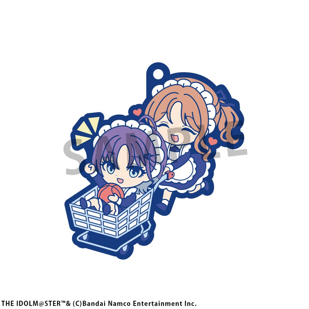 The Idolmaster Shiny Colors Rubber Charms Vol. 2 6 cm Assortment (6) Pendants & necklaces