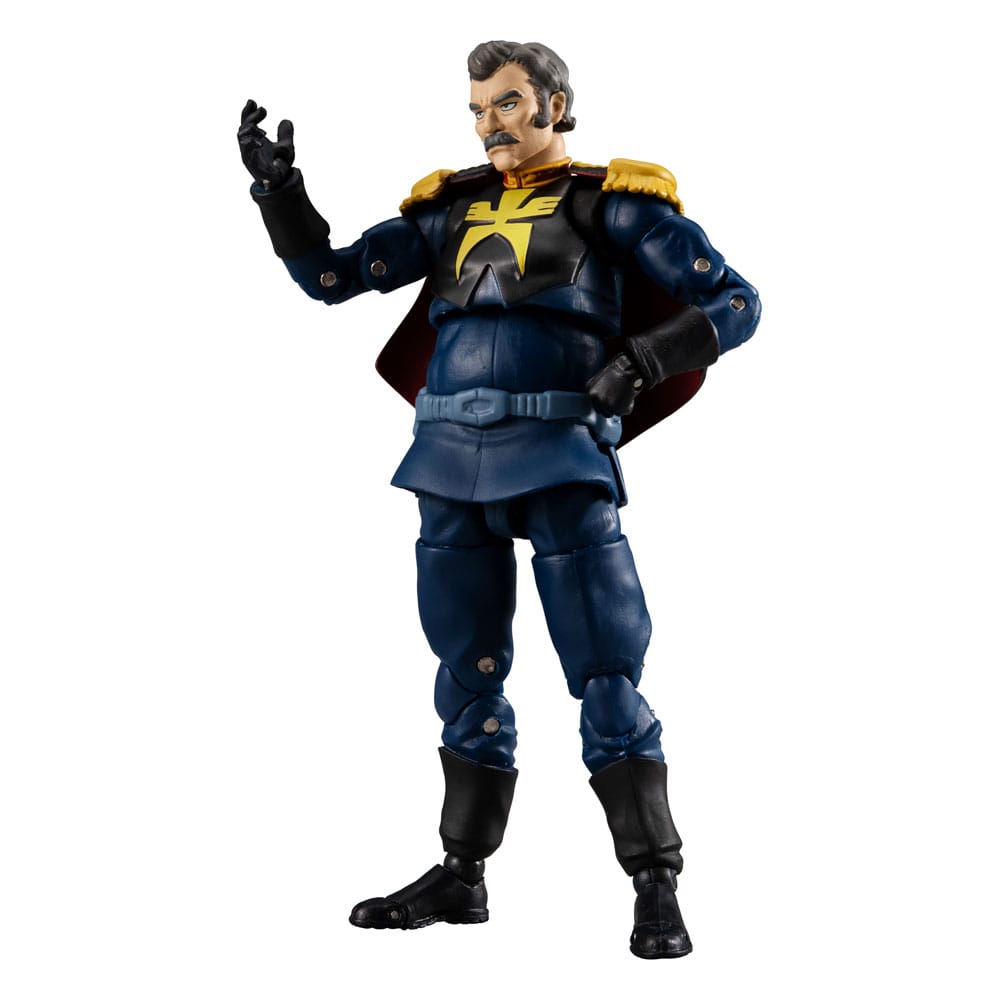 Mobile Suit Gundam G.M.G. Collection 03 Action Figure Principality of Zeon Ramba Ral 10 cm Action figures