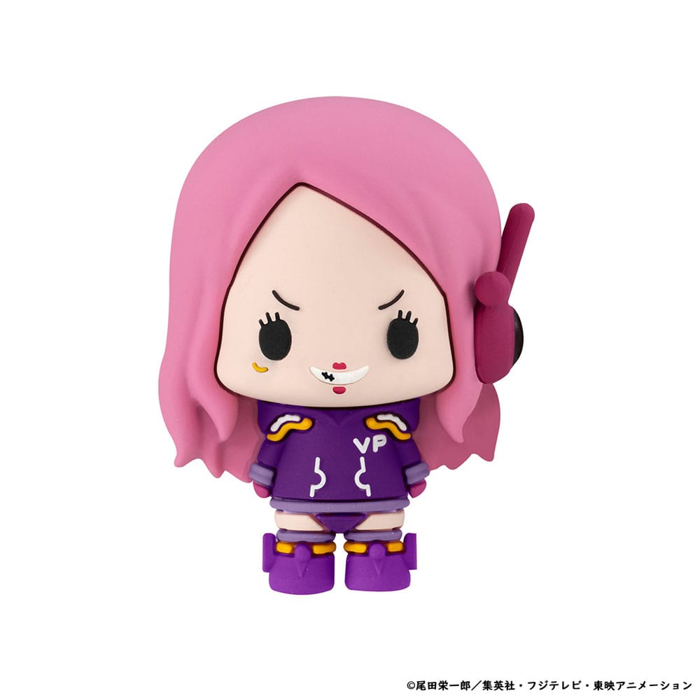 One Piece Chokorin Mascot Series Trading Figure 6-Pack Egghead Ver. 5 cm