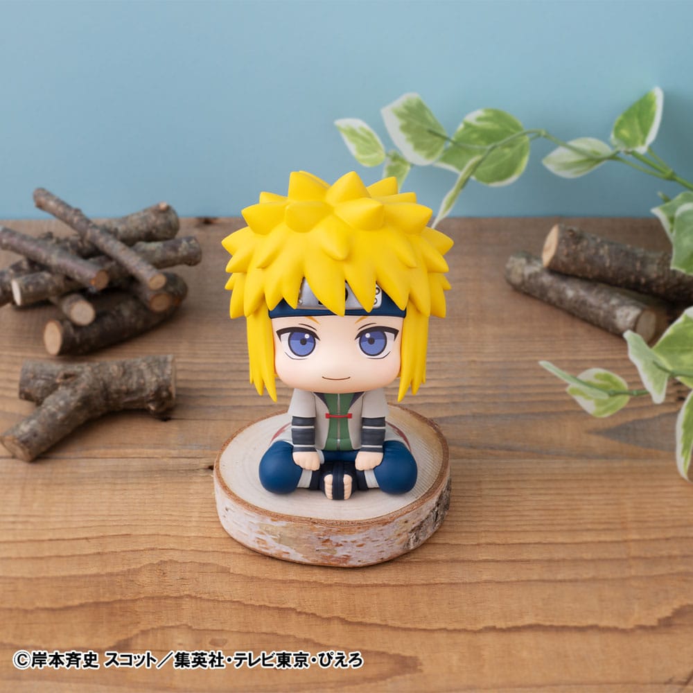 Naruto Shippuden Look Up PVC Statue Naruto Uzumaki Six Paths Sage Mode & Minato Namikaze 11 cm (with gift) Statues