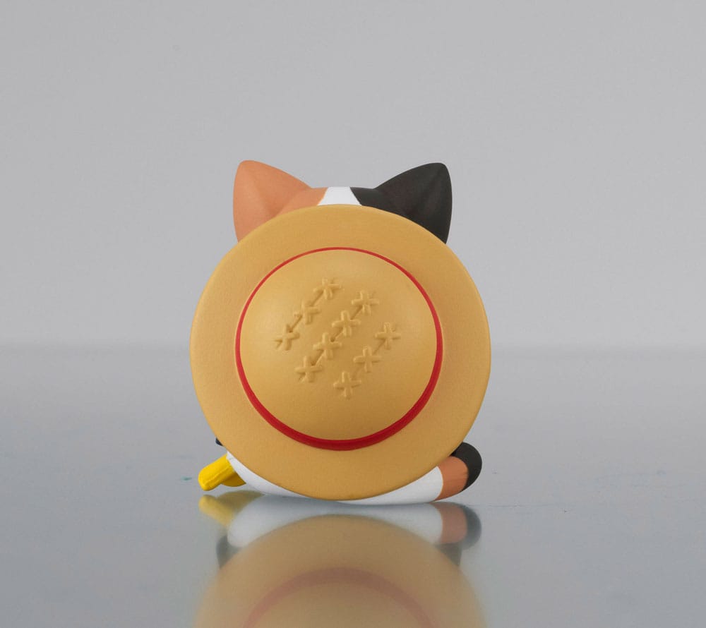 One Piece Mega Cat Project Nyan Piece Nyan! Trading Figure with pouch Luffy 2025 Limited Edition 7 cm