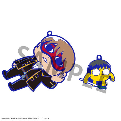 Gintama x Okawabukubu Rubber Mascot Buddycolle Rubber Charms Gintama Oshanti 7 cm Assortment (8) Keyrings