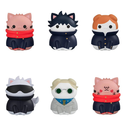 Jujutsu Kaisen Mega Cat Project Trading Figure Shibuya Incident Ver. 3 cm Assortment (8) Mini-figures