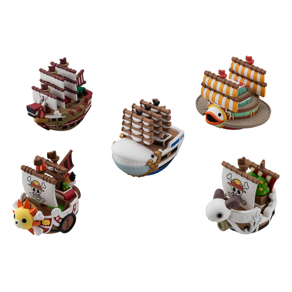 One Piece Yuracolle Series Trading Figure Grand Line 6 cm Assortment (6) Mini-figures
