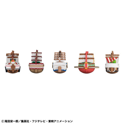 One Piece Yuracolle Series Trading Figure 5-Pack Grand Line 6 cm